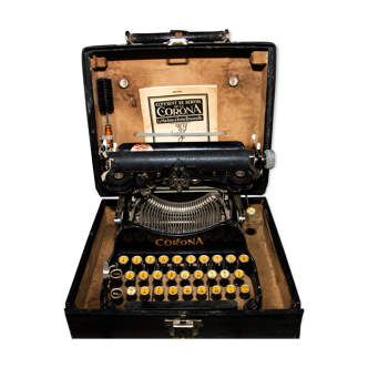 BENDing typewriter CORONA Type 3 year 1917