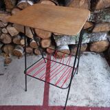 Magazine holder end table 1960