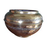 Cache pot en cuivre