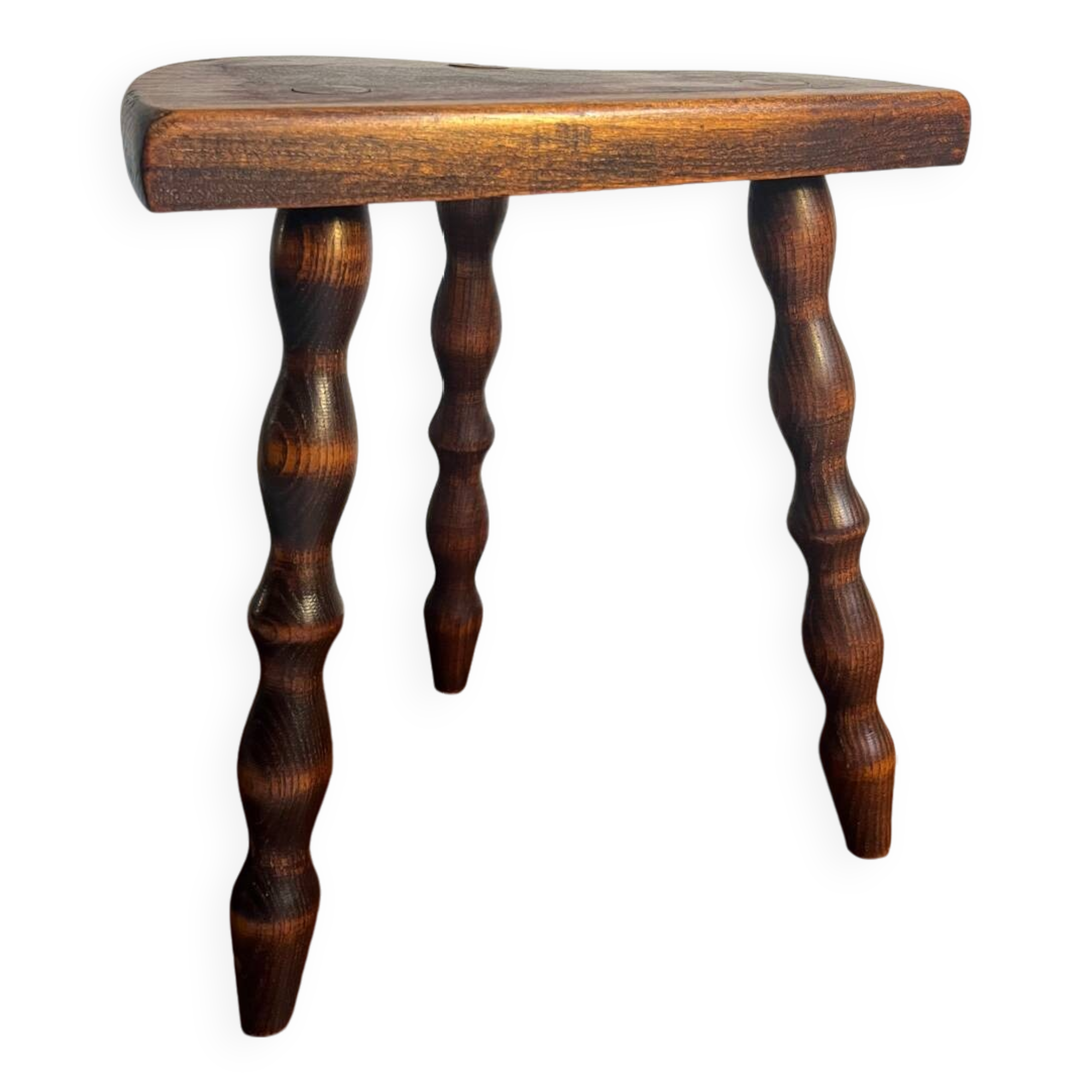 Tabouret bois tripode