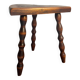 Tabouret bois tripode