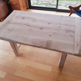 Solid oak farmhouse table