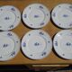 Dessert service, 13 pieces in Limoges porcelain, Bernardaud