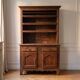 Sideboard, buffet, double body in solid oak Louis XV, Louis Philippe