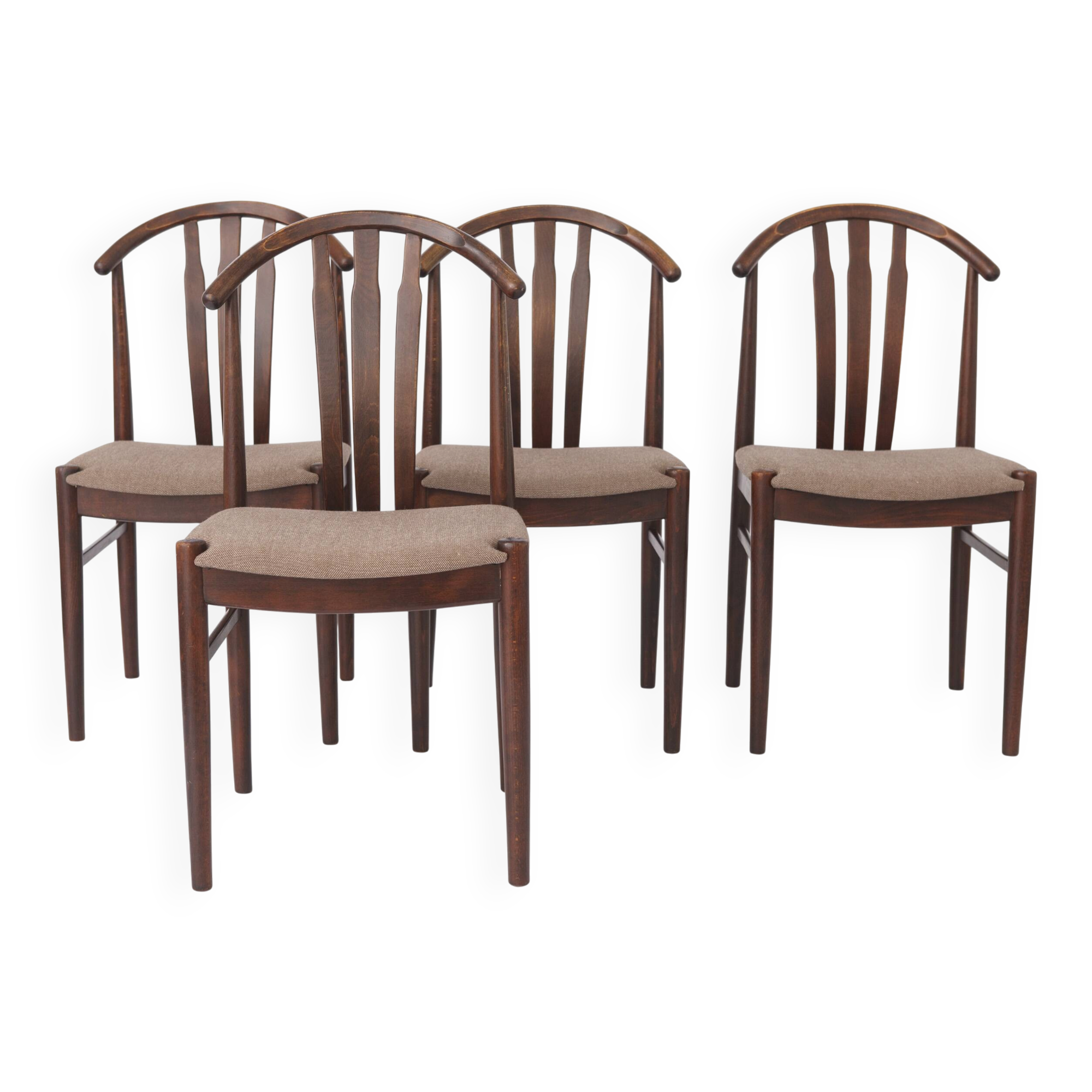 4 Chairs by Carl-Ewert Ekström | Sweden | Alb. Johansson & Söner, Hyssna |