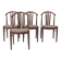 4 Chairs by Carl-Ewert Ekström | Sweden | Alb. Johansson & Söner, Hyssna |