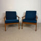 Pair of Scandinavian style armchairs
