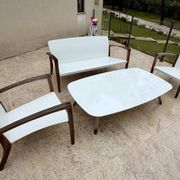 Royal Botania garden furniture – teak & white metal