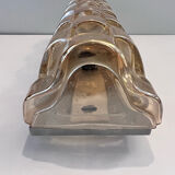 Wall lamp in amber glass 1970