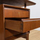 Mid-Century Freestanding Teak Desk, 1960s