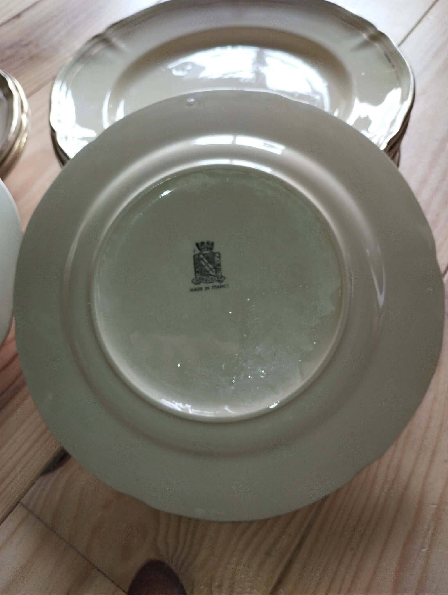 Antique gien table service – niderviller model – exceptional set