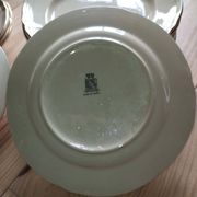 Service de table ancien gien – modèle niderviller – ensemble exceptionnel