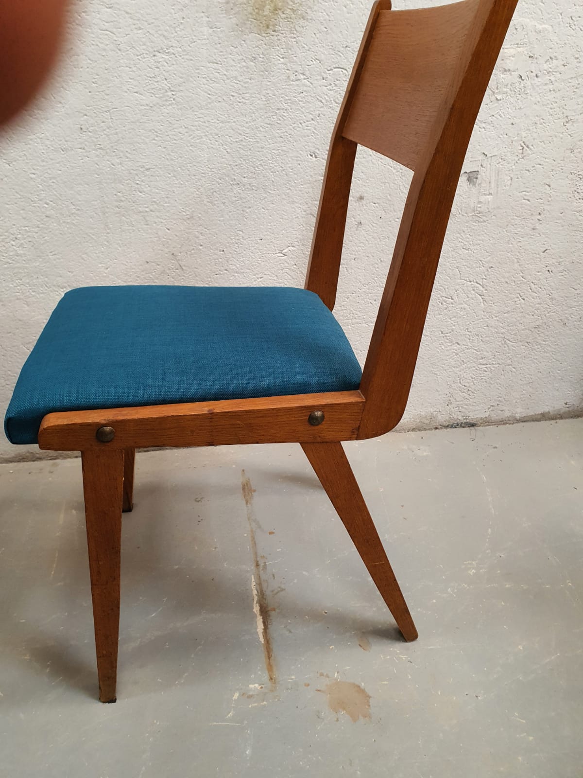 Paire de chaises scandinaves vintage années 50