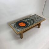 Mid-century design ceramic coffee table, 1970’s