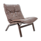 1970s Farstrup Leather Lounge Chair, Denmark