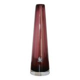 Blown glass vase "Hysteria" - vintage design made in Romania