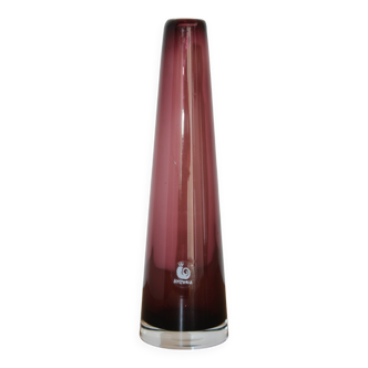 Blown glass vase "Hysteria" - vintage design made in Romania