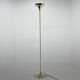 Italian tall all brass torchiere floor lamp, marked