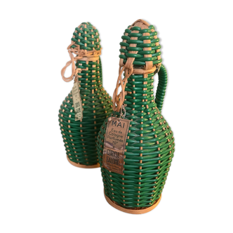 Coryse Salome perfume bottles in scoubidou