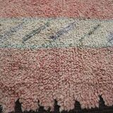 Moroccan carpet Powder pink - 189 x 322 cm