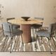 Relief jute rug in white and black 80x150 cm