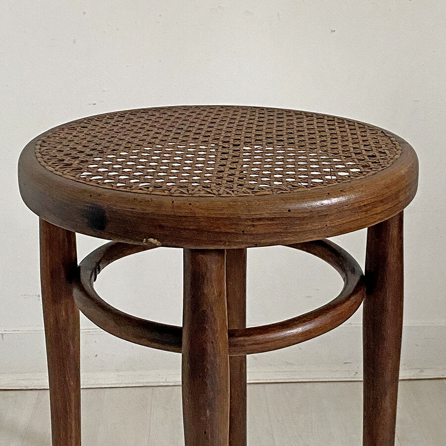 Thonet canine tabouret