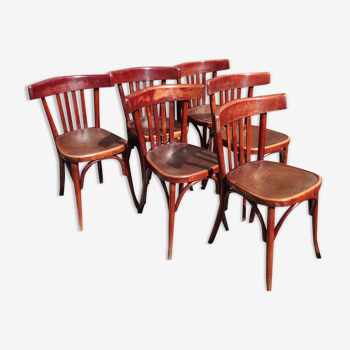 6 Fischel bistro chairs