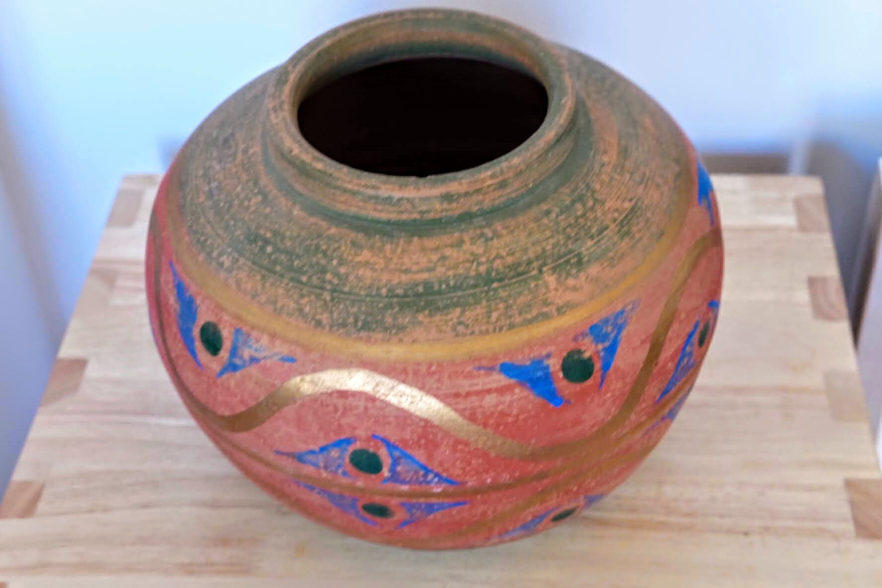 Ethnic vase