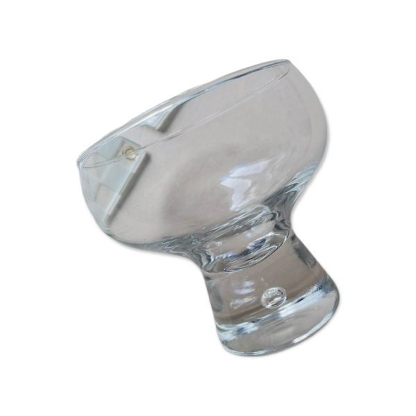 Verre à cocktail bubble années 1970
