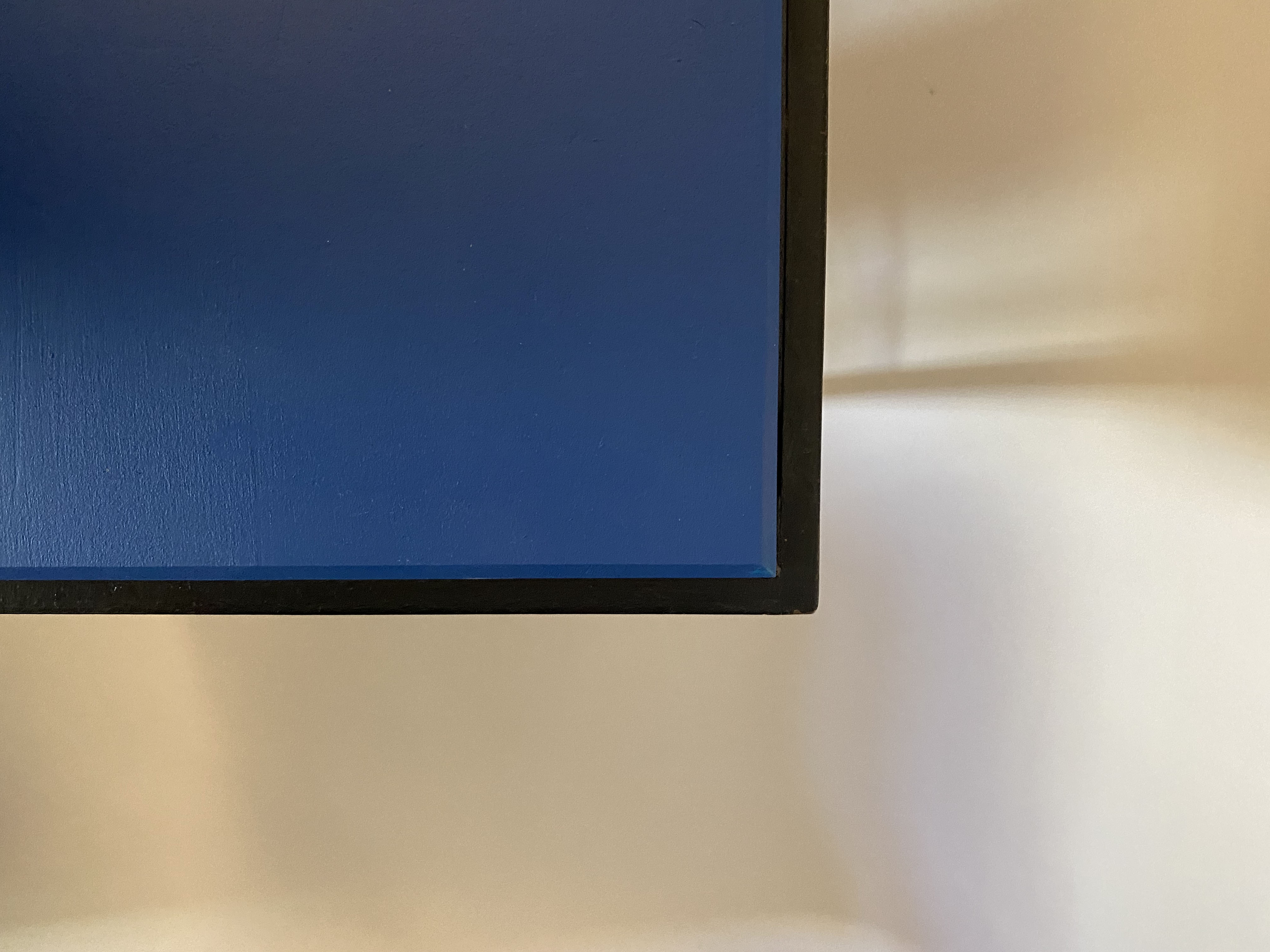 Art Deco wrought iron side table with brass arrow decoration, 1940s