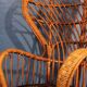 Rattan armchair by Gio Ponti & Lio Carminati Bonacinati edition 1950