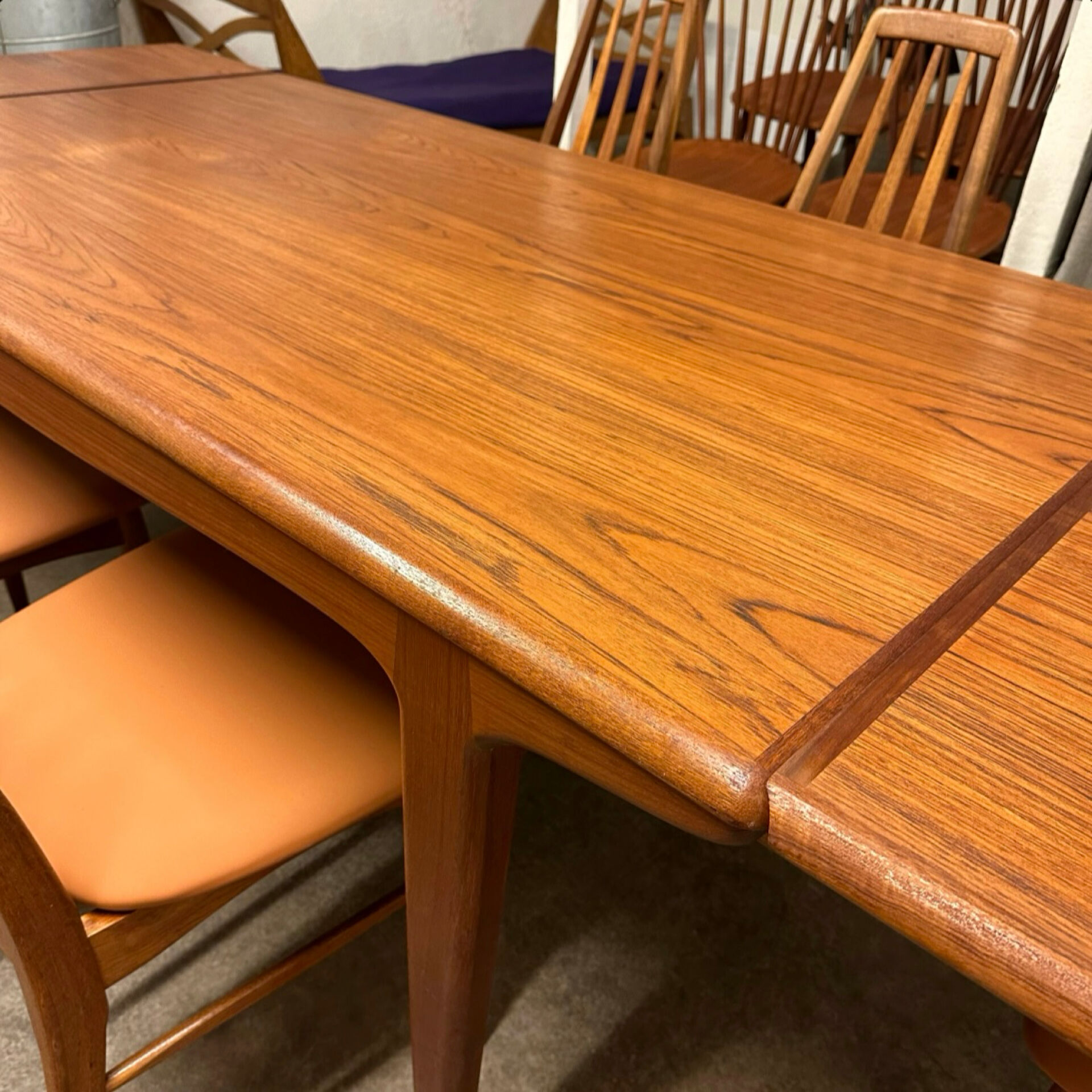 Teak dining table, 1960