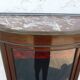 Showcase curved style louis xv