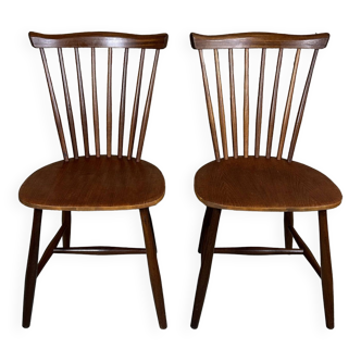 Scandinavian chairs x 2 by Yngve Ekstrom for Pastoe 1960