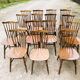 Lot de 15 chaises bistrot Baumann modèle Tacoma années 70