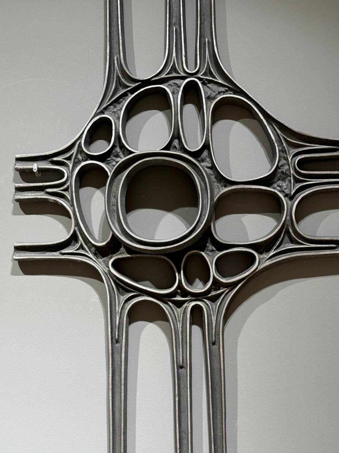 Brutalist wall sculpture from the 1970s