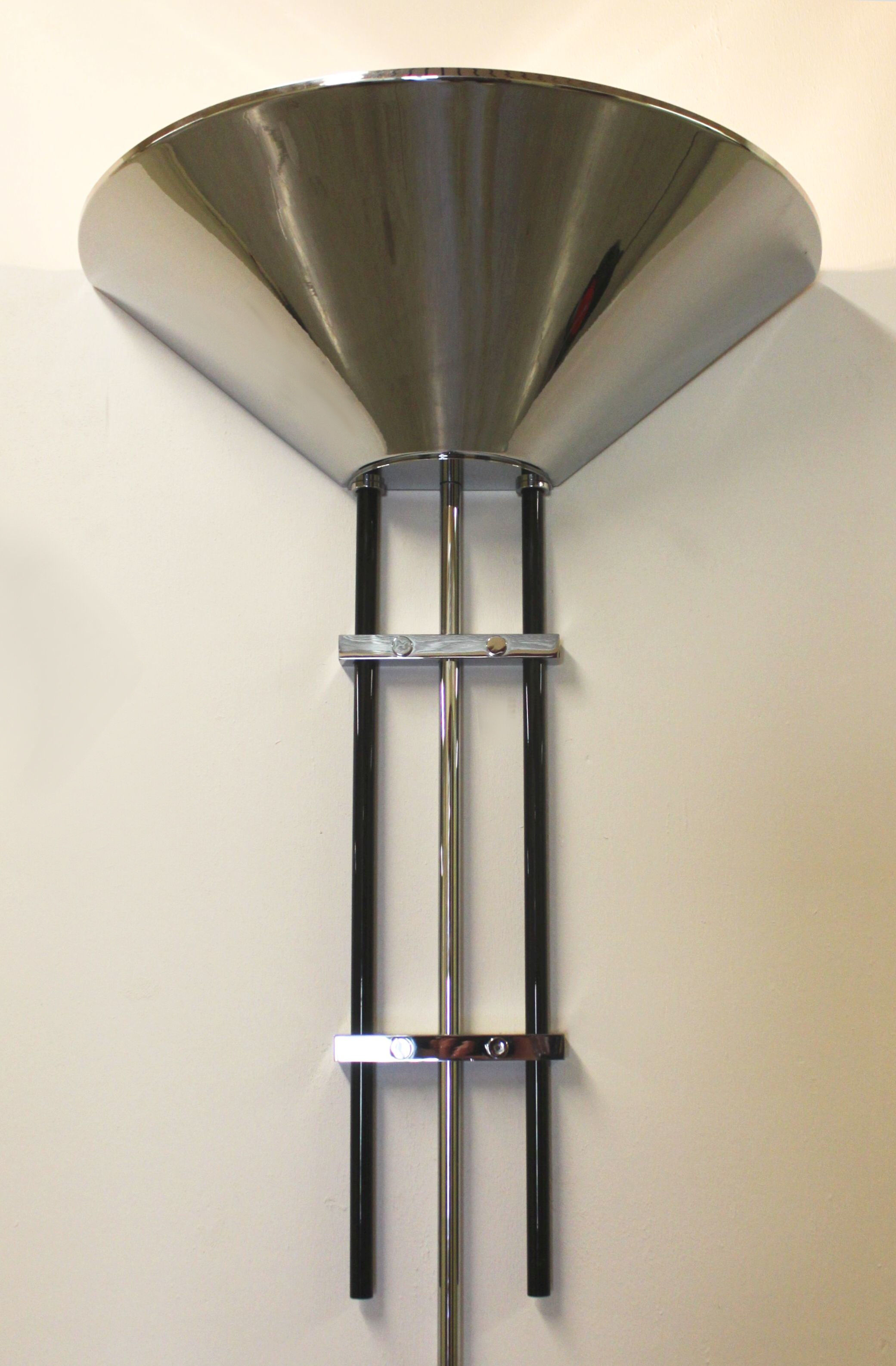 Modernist wall lamp, 2 lights, Germany 1970