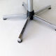 Chrome metal swivel office chair, 1950s