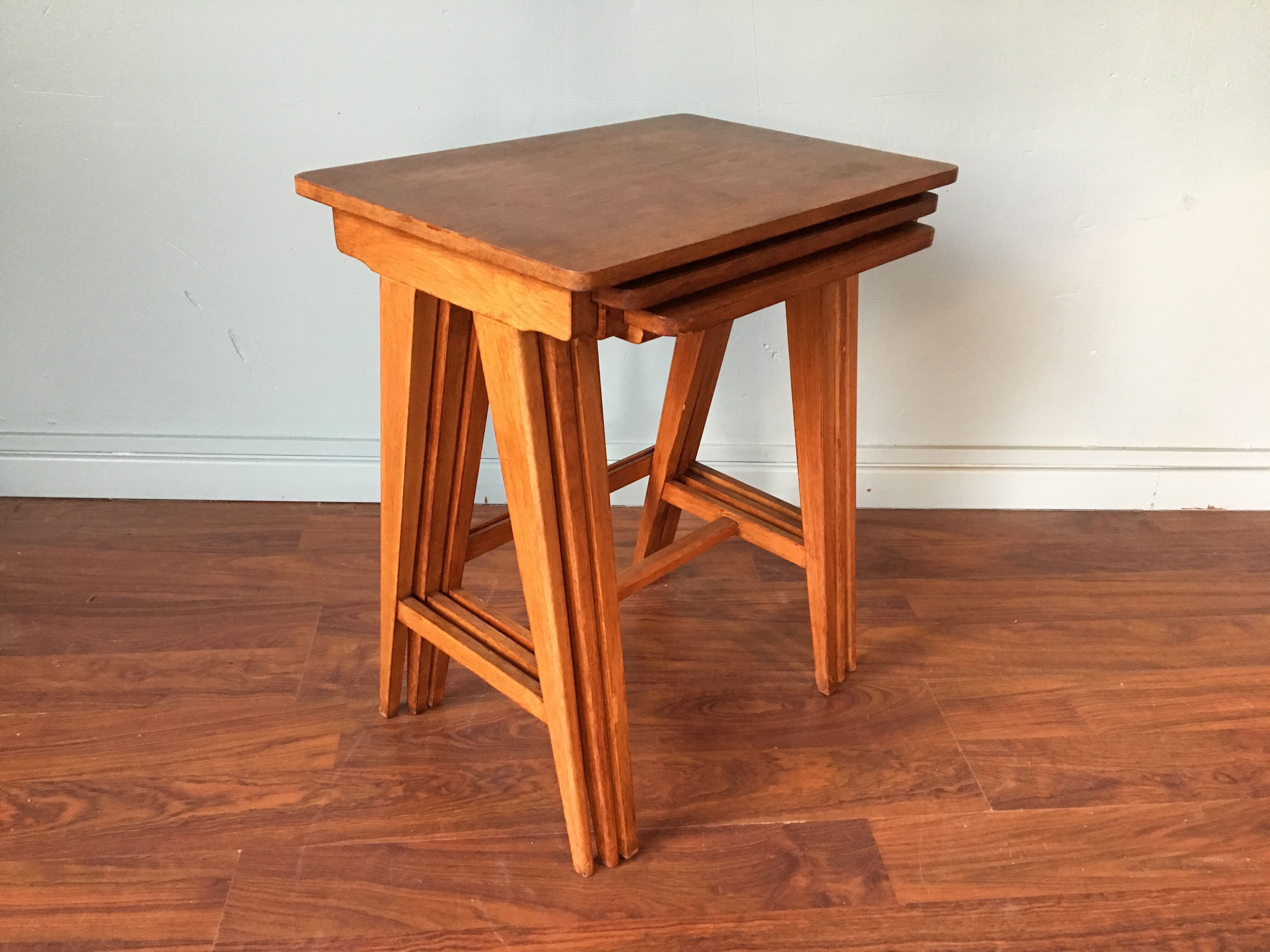 Oak tables, 50s.