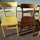 Lot de 6 chaises en bois de bistrot