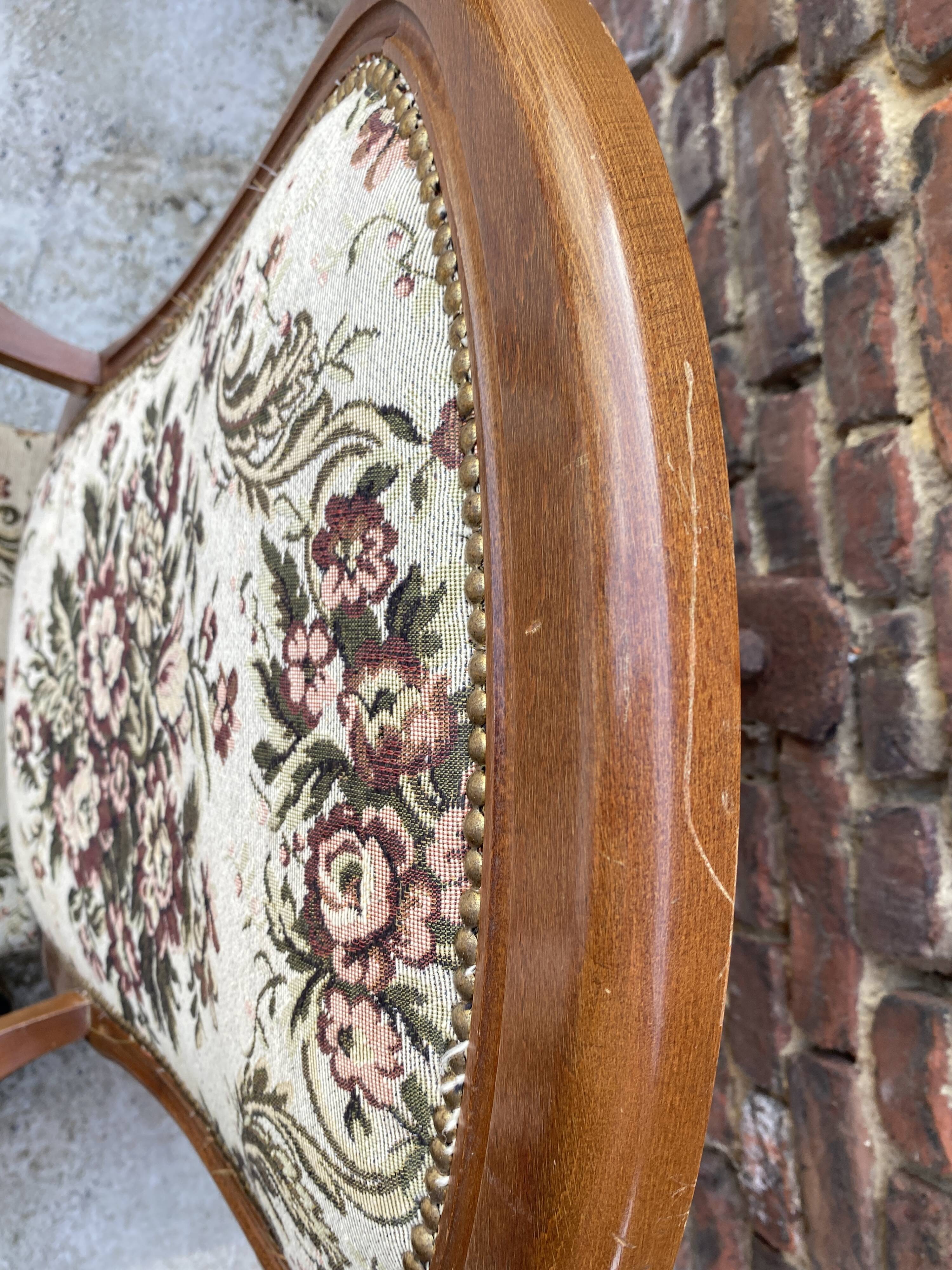 Voltaire style armchair