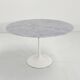 Table à manger en marbre 120 cm Tulip par Eero Saarinen pour Knoll, 1970