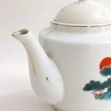 Japanese-style porcelain teapot