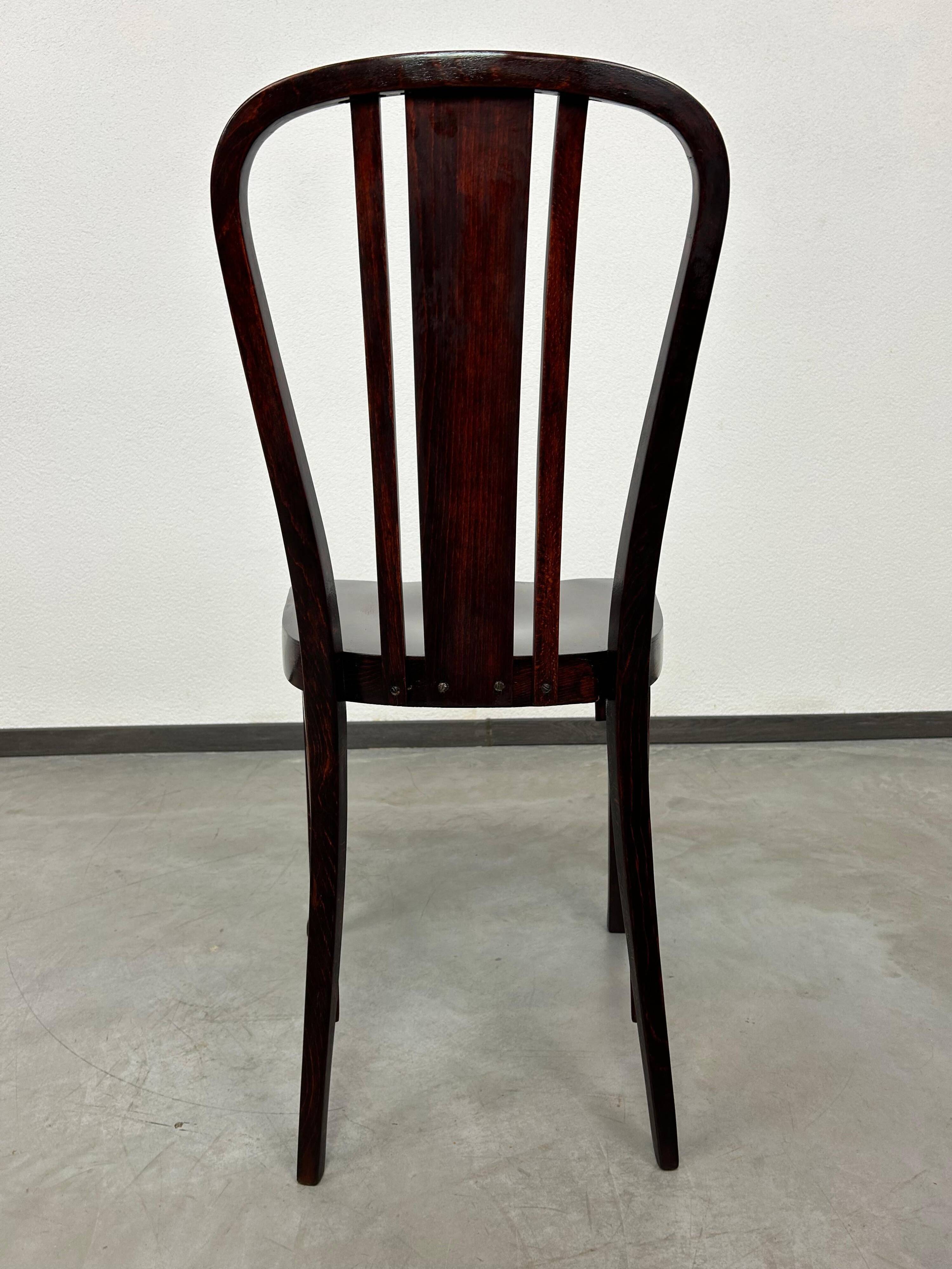 Jugendstil dining chair by Thonet