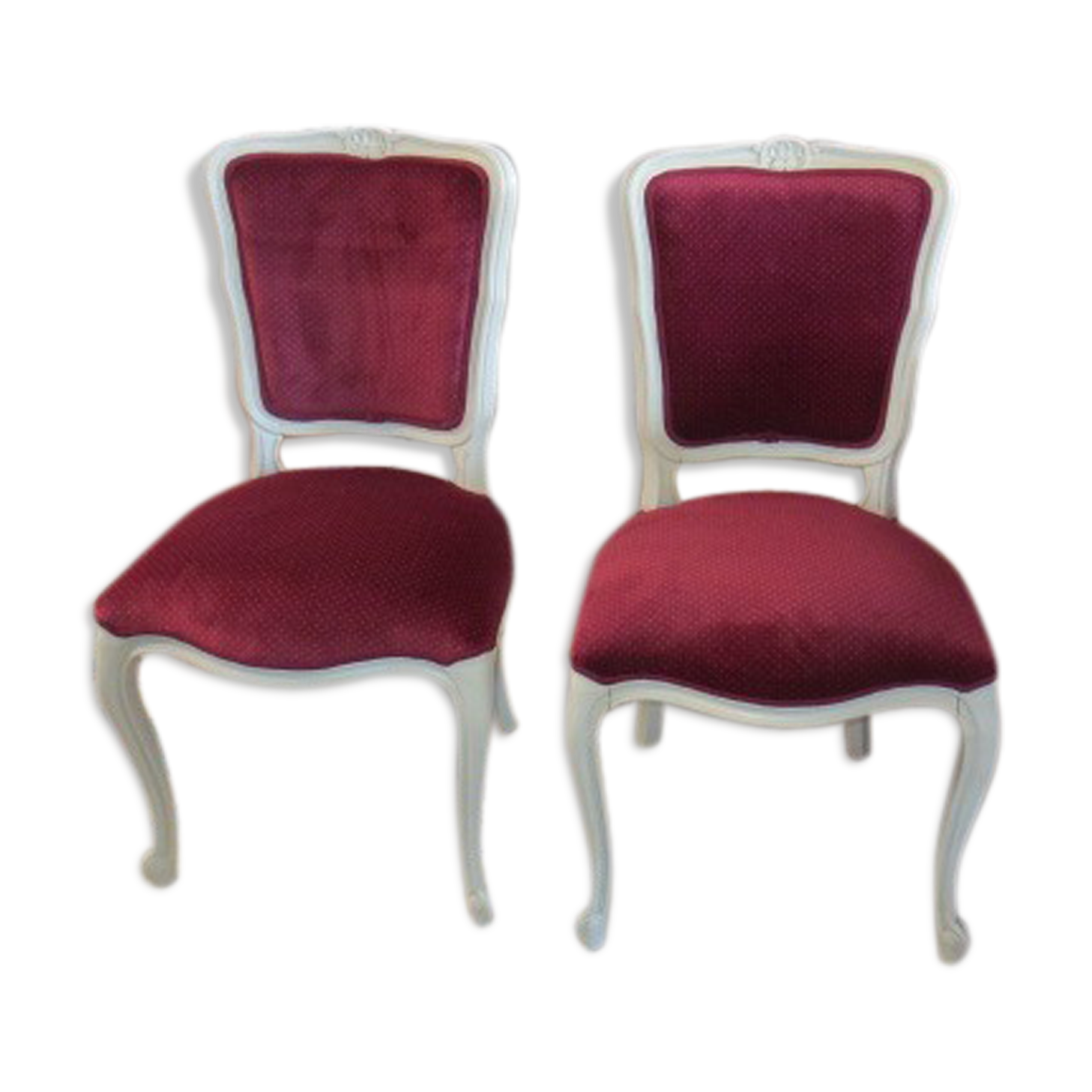 Pair of Louis XV style chairs