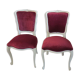 Pair of Louis XV style chairs