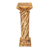 Colonne en fer immitation marbre