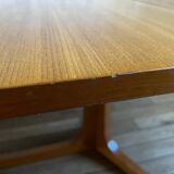 Baumann oval elm table 1970s