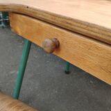 Chair set by Jacques Hitier and Mullca desk