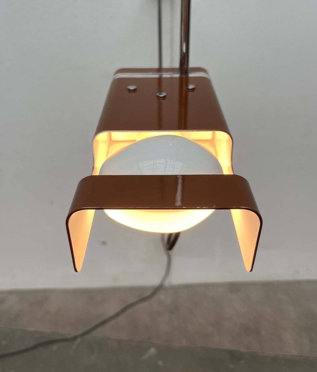 Mid-Century Modern Italian Space Arc Spider Wall Lamp by Joe Colombo for Oluce, 1960s